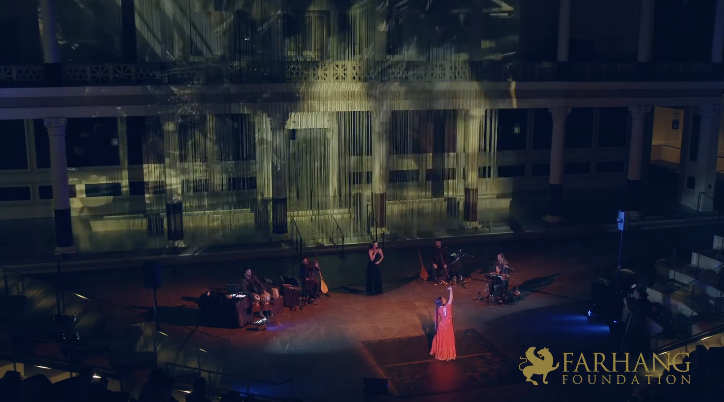 Persepolis After Dusk at the Getty Villa